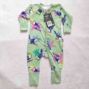 Bonds Toucans Wondersuit NWT 0-3 months